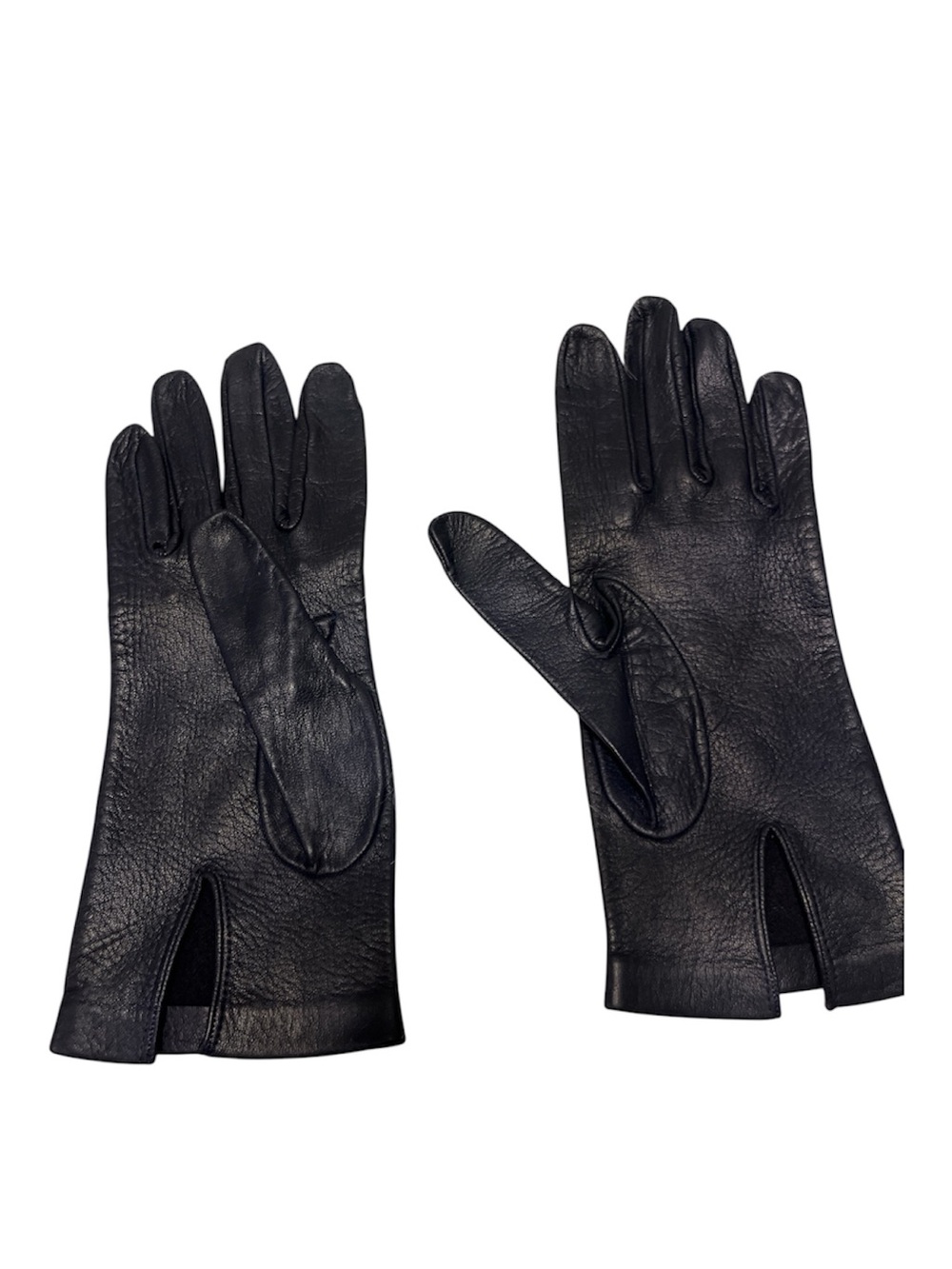 Ladies Black Leather Gloves